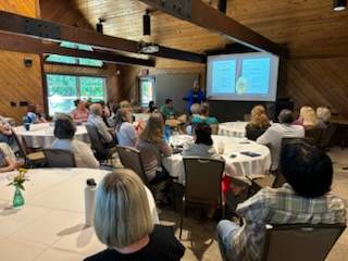 Retreat at the North Ravine Lodge for Psychology Faculty with the Bias reduction training of  Dr. Cox